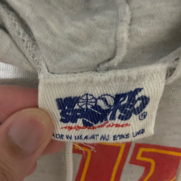 Vintage 1993 Woody Sports NHL Vancouver Canucks Hoodie Shirt - Picture 4 of 5